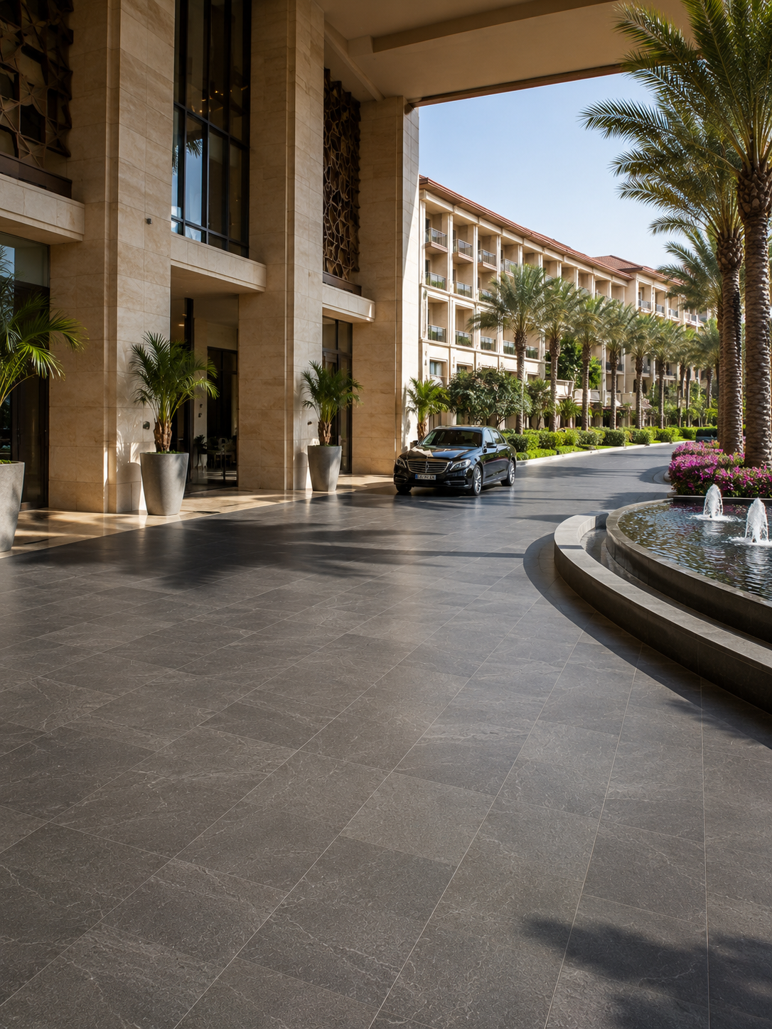Hotel lobby