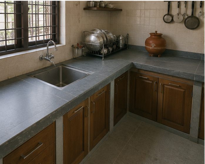 Kitchen floor