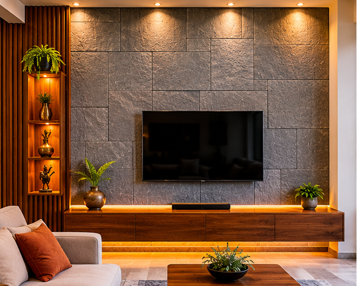 Interior wall