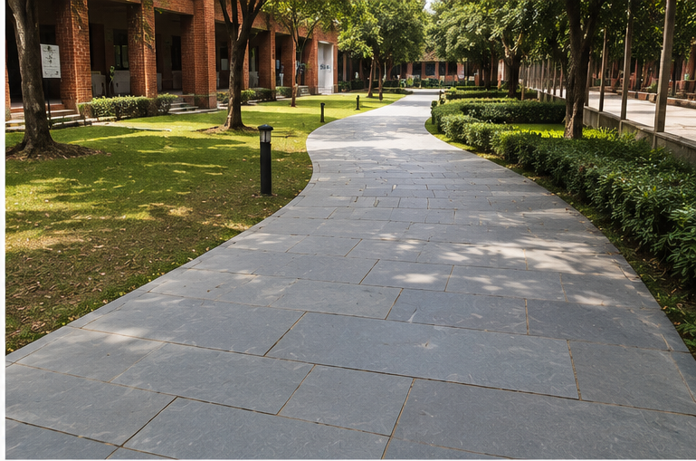 Temple pathway